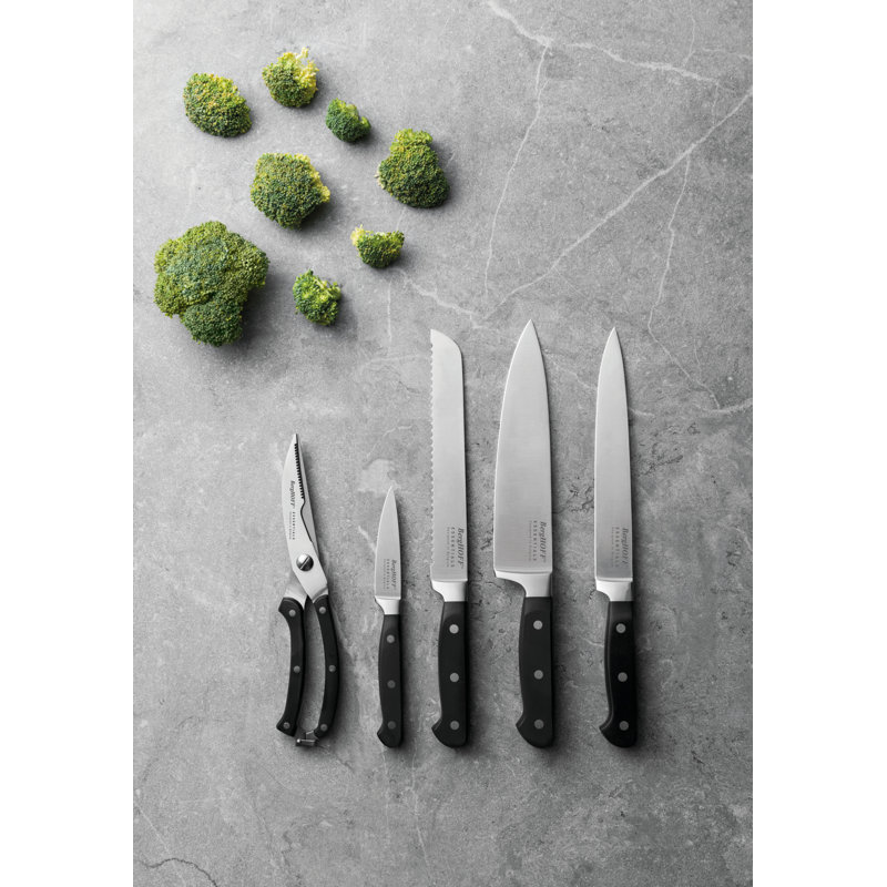 BergHOFF International Essentials 8" Triple Riveted Stainless Steel Bread Knife