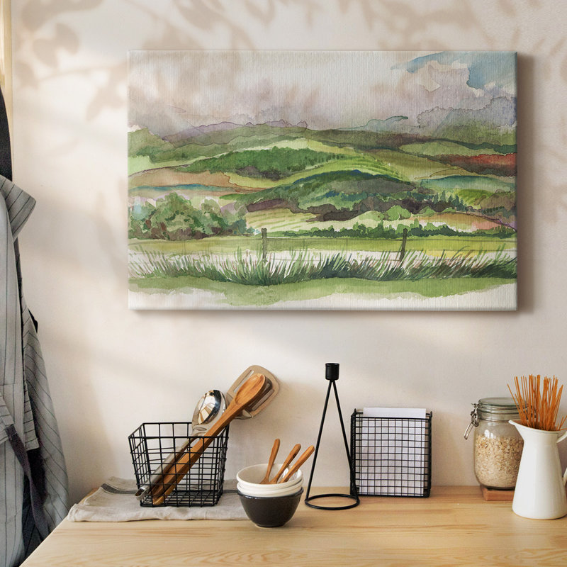 Toile tendue Bennachie Rain I-Gallery, H 12 po x l 18 po