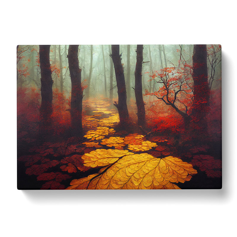 An Eye Catching Forest - Wrapped Canvas, 35cm H x 50cm W x 3cm D