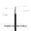 Starri 2Core Round Fabric, Vintage Style Italian Braided 0.75Mm Flexible Lighting Electrical for UK Lighting Cable