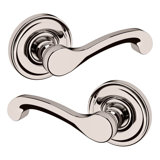 5445V Classic Passage Door Lever with 5048 Rose