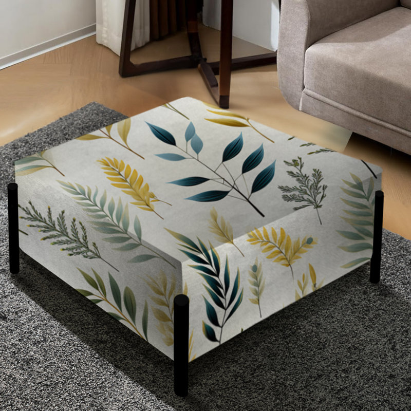 Repose-pieds Tranquil Ferns Ii - Plants Large