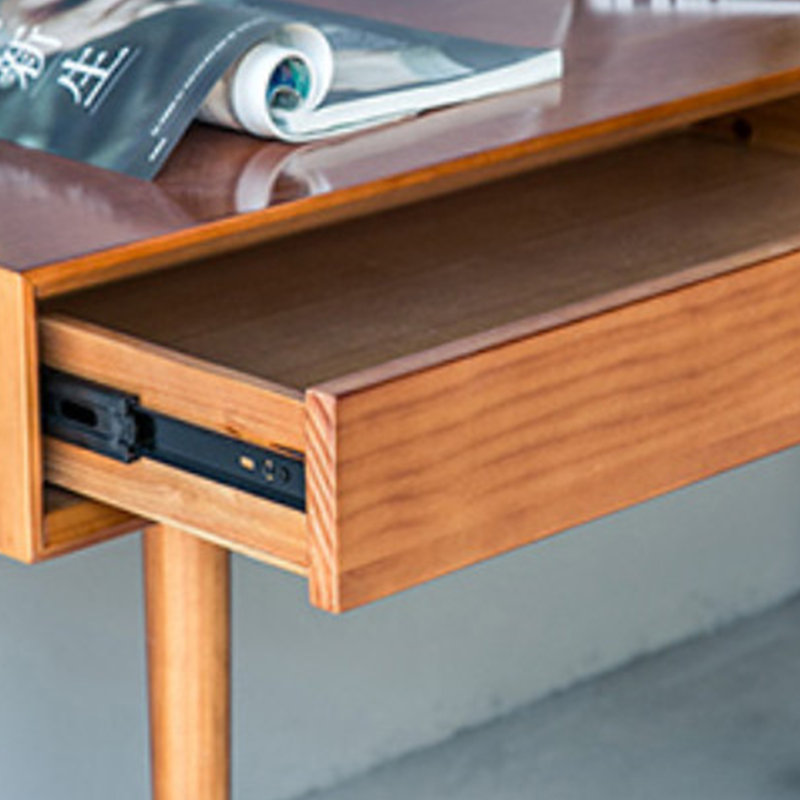 Bureau robuste en bois massif, H 29,52 po x l 39,37 po x P 19,68 po