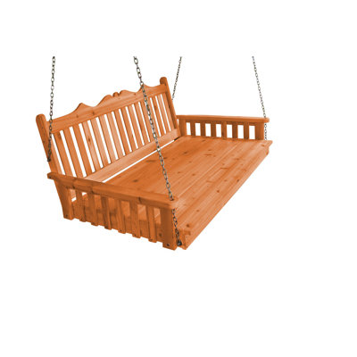 Chaquitta 4 Person Cedar Porch Swing