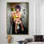 Gold Floater Framed