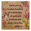 Deagen «Floral Bible Verse 2», art textuel sur toile tendue-30355055