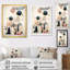 Boho Dreams Abstract Landscape In Vintage sur impression sur toile-1179030949-1179030954