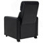 Fauteuil inclinable noir