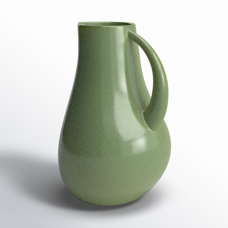 Borgen 72oz. Stoneware Pitcher, Sage
