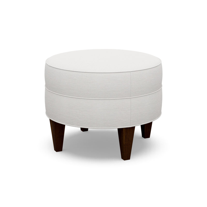 Round Ottoman, Walnut, 9637-49