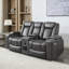 Berwin 2 Seater Linen Electric Reclining Loveseat-491534725
