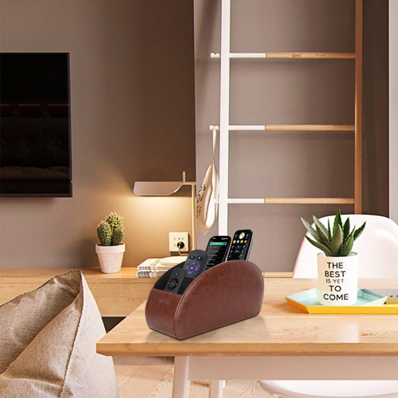 Remote Control Holder, Brown