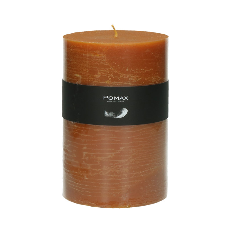 Unscented Pillar Candle, 15cm H x 10cm W x 10cm D