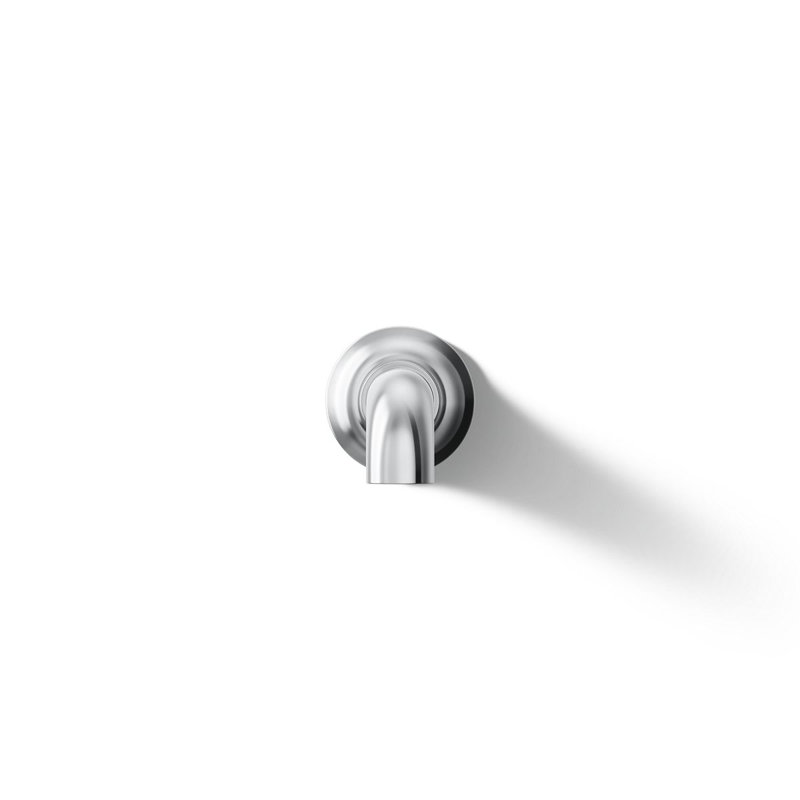 Tone Wall-Mount Non-Diverter Bath Spout, Polished Chrome