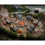 Chaise Adirondack moderne, noir