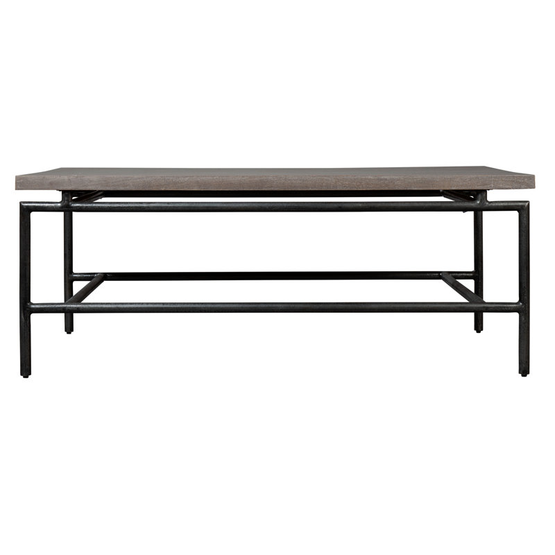 Solid Wood Top Coffee Table