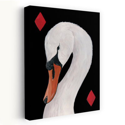 Cygne de diamants, art animalier contemporain