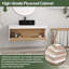 Ensemble de meuble-lavabo flottant 36 po - Design mural peu encombrant avec vasque-1805064821