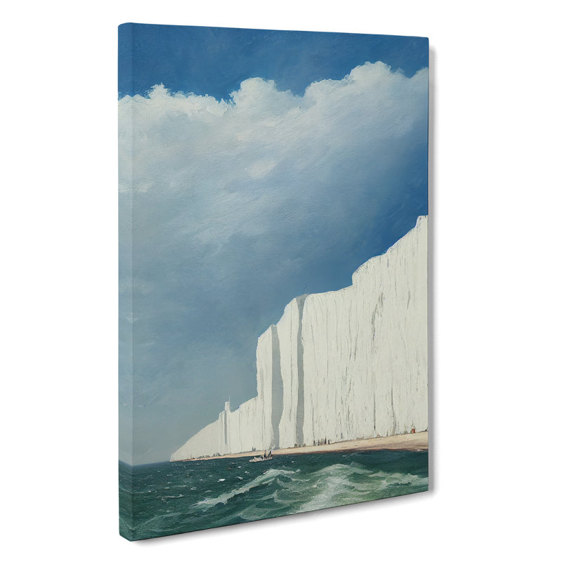 White Cliffs Of Dover Landscape - Wrapped Canvas, 60cm H x 40cm W x 3cm D