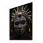 Jamyis masque africain Tribu V sur bois-2060142997