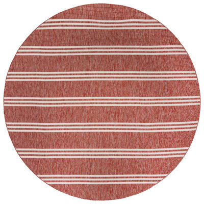 Tapis d'extérieur couleur rouille