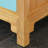 Classic Hand-Painted Porch Cabinet Accent Chest