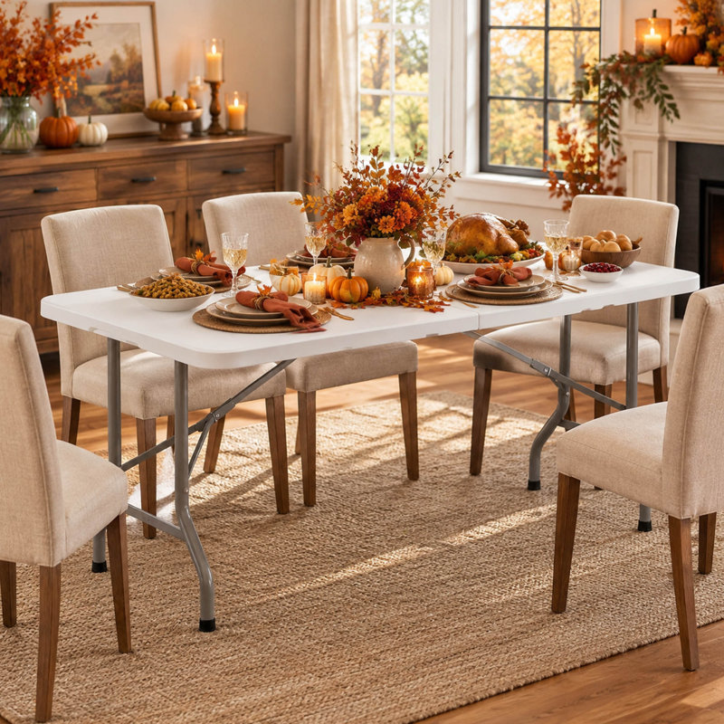 71.1 in. L Folding Table Picnic Table