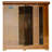 Heatwave 6-Person Cedar Infrared Sauna with 10 Carbon Heaters