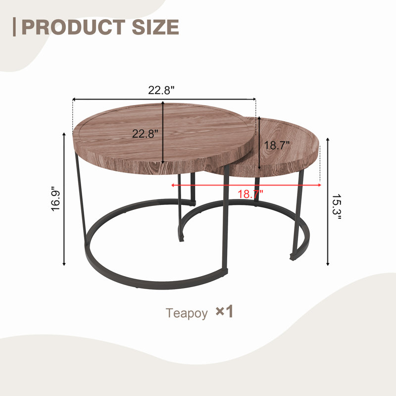 Tables gigognes Modern
