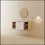 Meuble-lavabo simple avec plateau Alonah 47,80