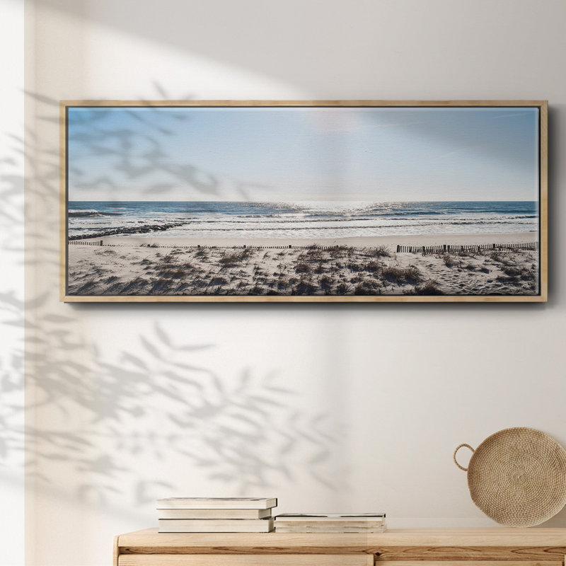 Dimanche surf - toile encadrée
