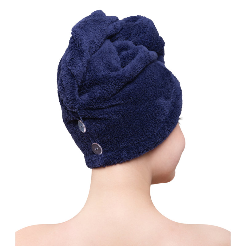 Favazza Hair Towels, Blue