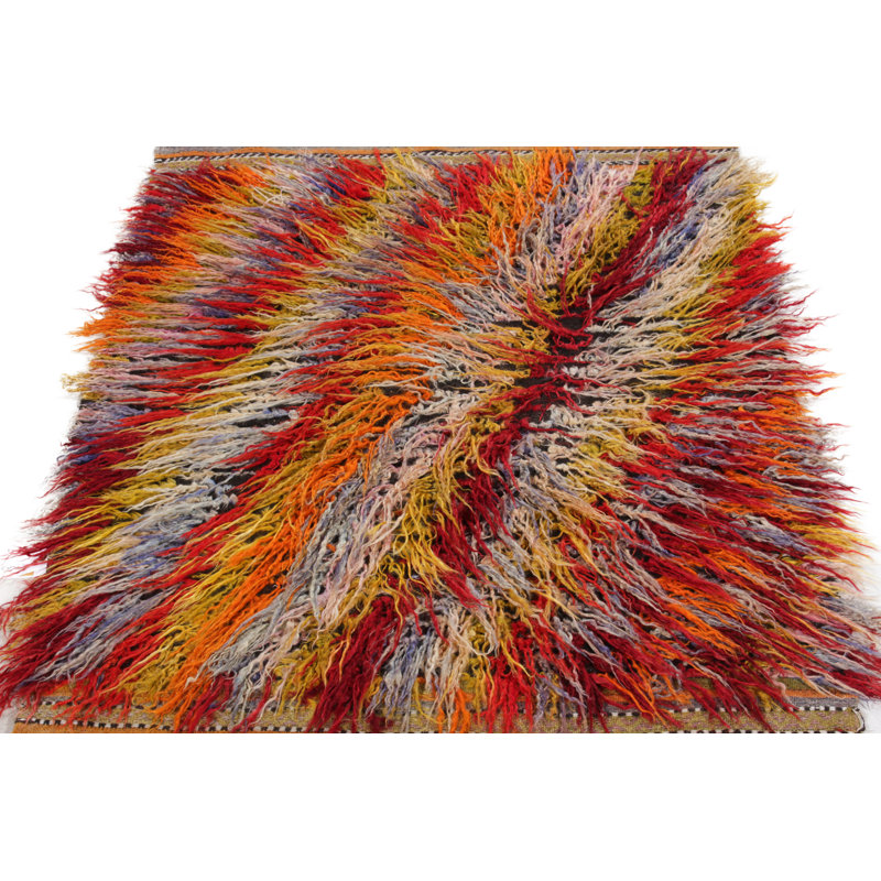 One-of-a-Kind Rectangle 4'3" X 5'2" Area Rug