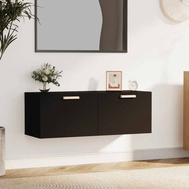 Lyco TV Stand, 35cm H x 100cm W x 36.5cm D, Sonoma Oak