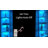 5-Tier Floating Wall Shelf with Bulit-in RGB Lights-653135032