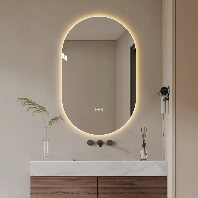 48 x 30 Inch Smart Wall Mounted LED Touch Screen Mirror