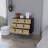 32" Natural and Black Three Drawer Dresser