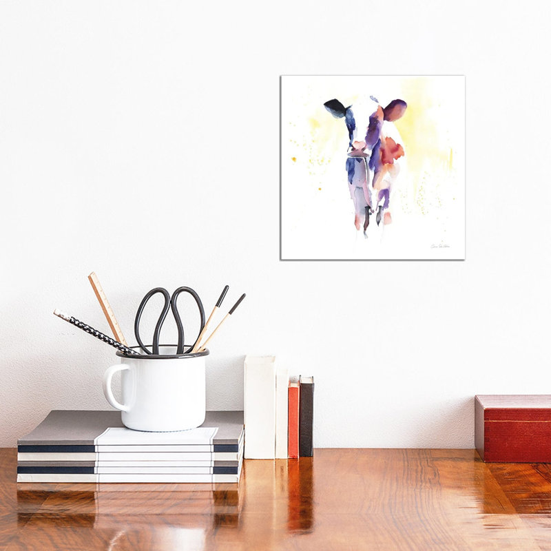Holstein II by Aimee Del Valle - Wrapped Canvas Print, 30.48 cm H x 30.48 cm W