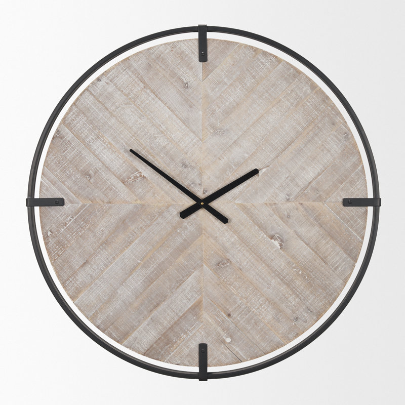 Très grande horloge murale 33,46 po Katelind