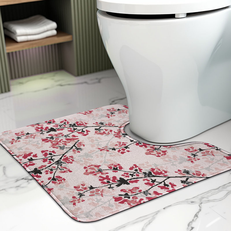 Tapis de salle de bain Floral U