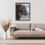 Cadre flottant Happy Face Dog & Clouds, design par Mary Sparrow-1892913957-1892913978