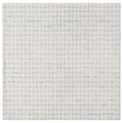 Plaid Wool Hand Tufted Area Rug