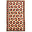 Tapis décoratif Ivoire en laine noué à la main de conception unique 5 pi 6 po x 10 pi 1 po Caysee New Age