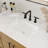 Burtch 48"W X 22"D Oak Bathroom Vanity With White Arabescato Engineered Stone Countertop And Undermount Ceramic Sink