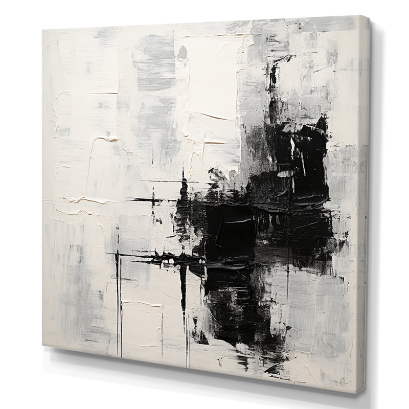 Minimalisme, harmonie scandinave I - impressions murales scandinaves, H 36 po x l 36 po x P 1,5 po, Toile tendue
