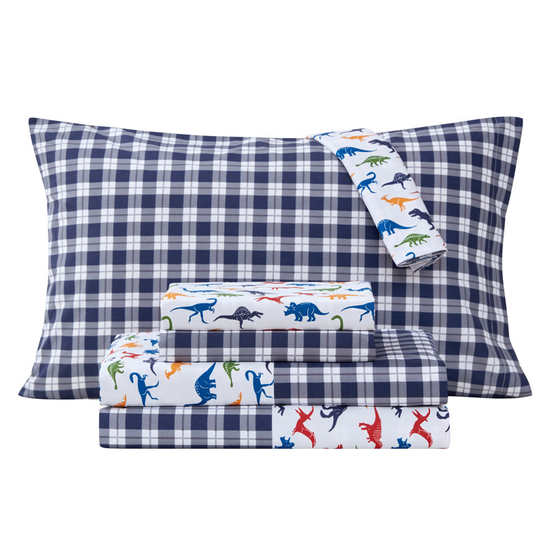 Dino Fun Multi Sheet Set, Twin Sheet Set + 2 Additional pieces