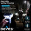 Devos LightRanger 1200 - Lanterne trépied haute performance à DEL avec hauteur réglable, 9 pi de hauteur, luminosité de 1 200 lumens et longue durée de vie de la pile