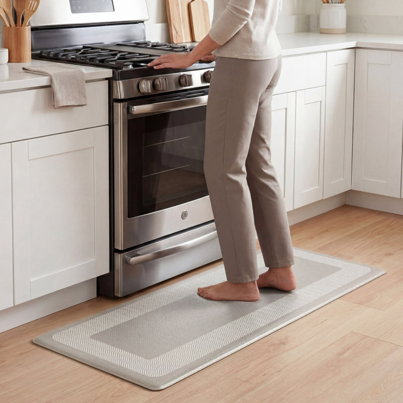 Tapis de cuisine Chef Gear Hettie, L 60 po x H 18 po, Beige