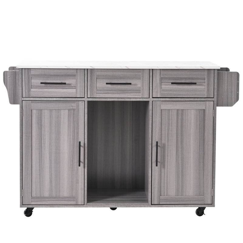 Wood Kitchen Island