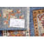 Tapis de couloir en laine noué à la main de conception unique 2 pi 8 po x 9 pi 10 po New Age